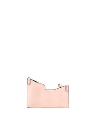 Pre-Owned Fendi Mini Bustine 3 Pockets Crossbody Bag Leather and Zucca Coated Canvas