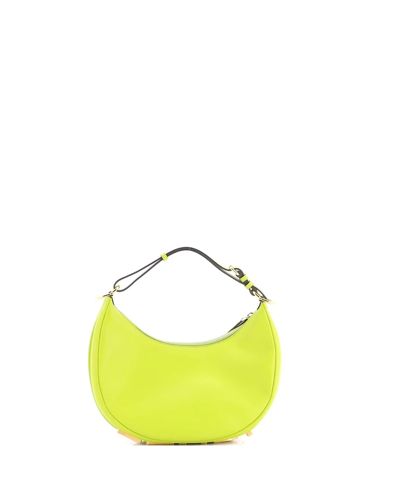 Pre-Owned Fendi Small Fendigraphy Bag Leather