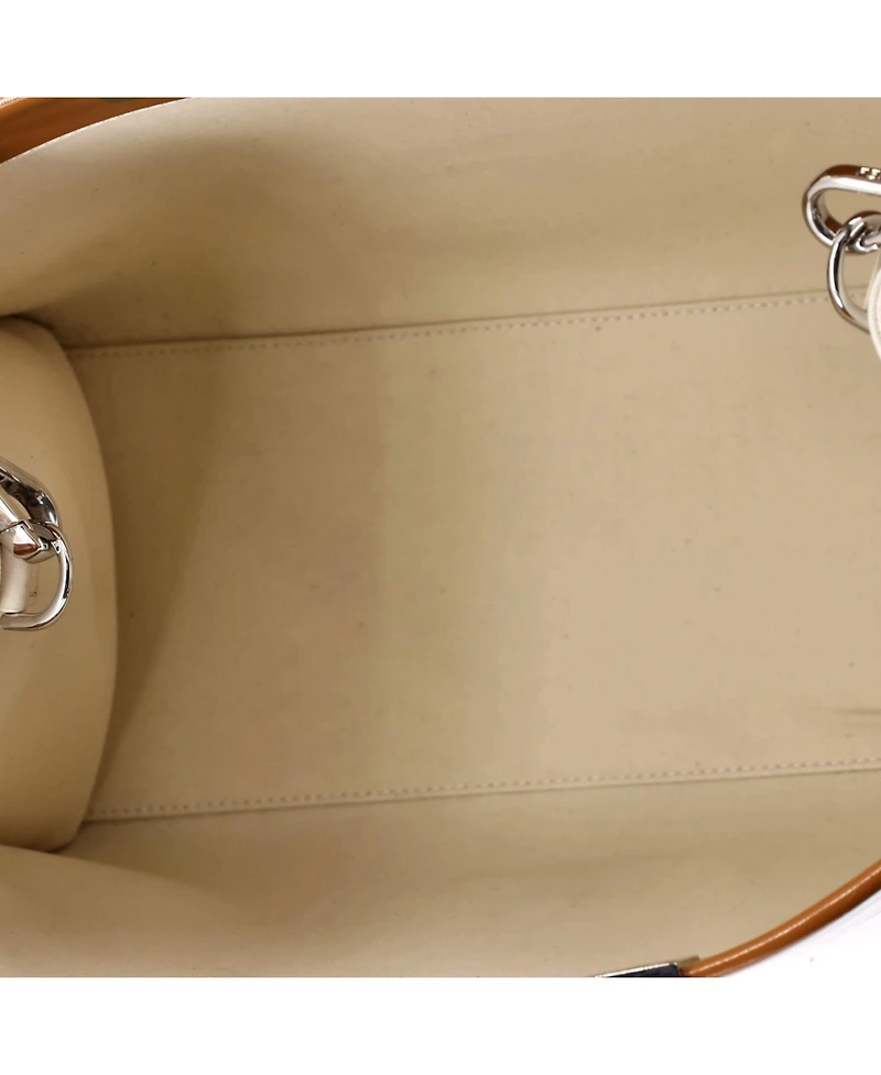 Pre-Owned Fendi Large Sunshine Shopper Tote Patent