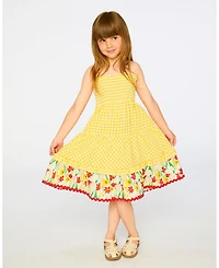 Deux par Deux Little/ Big Girl Sundress