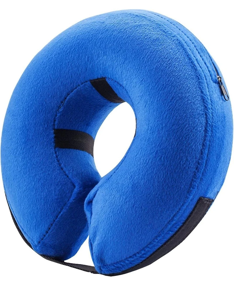 Bencmate Inflatable Dog Cone Collar Alternative Soft Donut Recovery for Pets