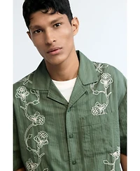 Desigual Men's Embroidered shirt