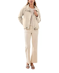 Tribal Women' Long-Sleeve Jacket with Drawcord Collar