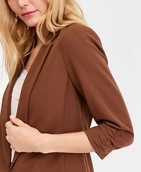 I.n.c. International Concepts Women's 3/4-Sleeve Blazer, Created for Macy's