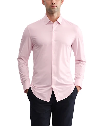 Tommy Hilfiger Men's Long-Sleeve Athletic Fit Dress Shirt