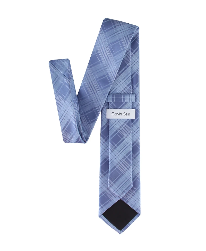 Calvin Klein Men's Classic Fit Jover Plaid Tie