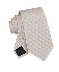 Calvin Klein Men's Classic Fit Manzon Striped Tie