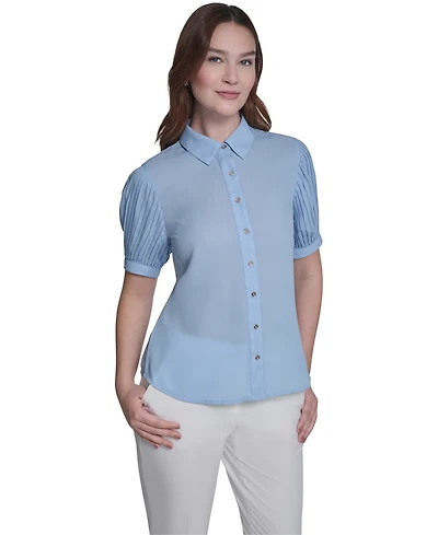 Tommy Hilfiger Women's Collared Top