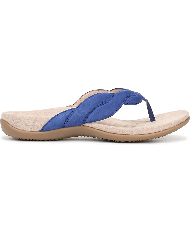 Vionic Women's Bella Braid Thong Sandals