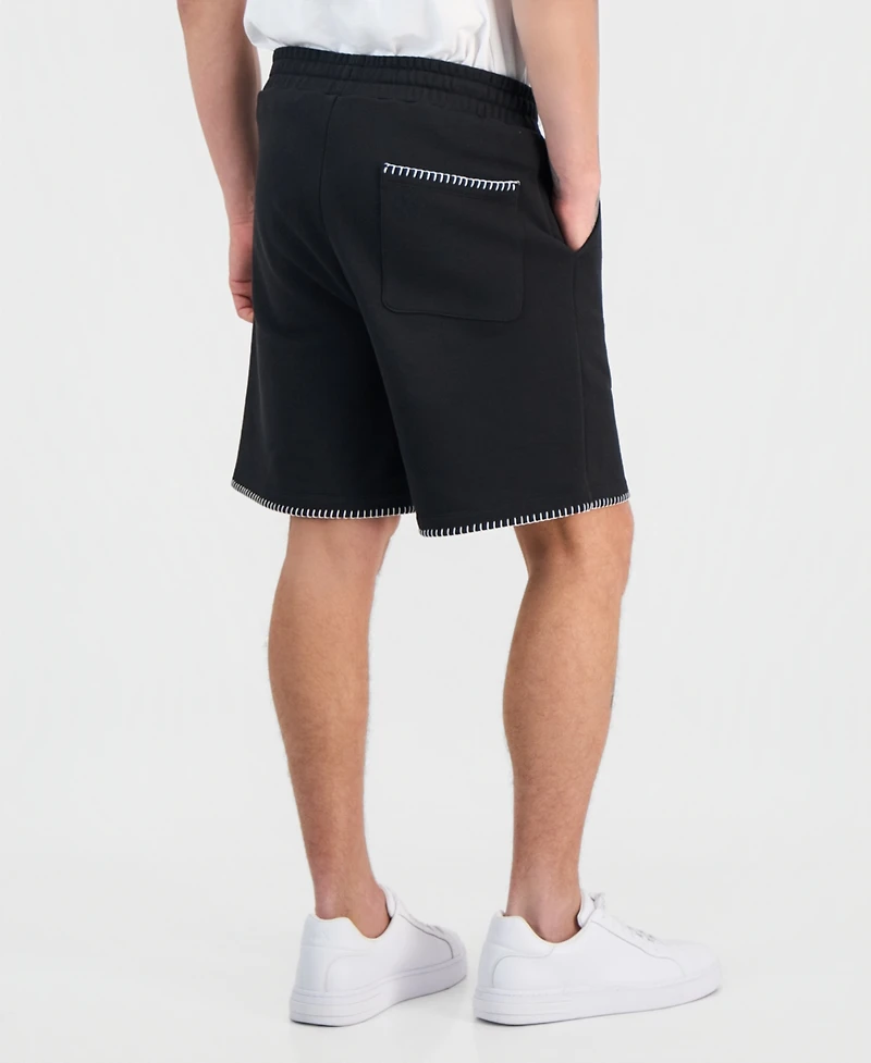 Hugo Boss Men's Daronso Cotton Drawstring 7" Shorts