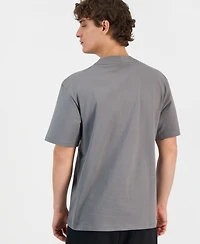 Hugo Boss Men's Dapolino Cotton Logo Crewneck T-Shirt