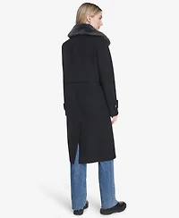 Olpae Sb Wool Twill Women's Coat With Back Vent