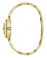 Guess Women's Silver-Tone Stainless Steel Analog Watch