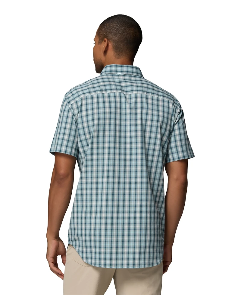 Columbia Men's Rapid Rivers Short Sleeve Plaid Shirt