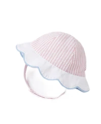 Sperry Baby Girls' Striped Dress, Bloomers and Hat, 3-Piece Set