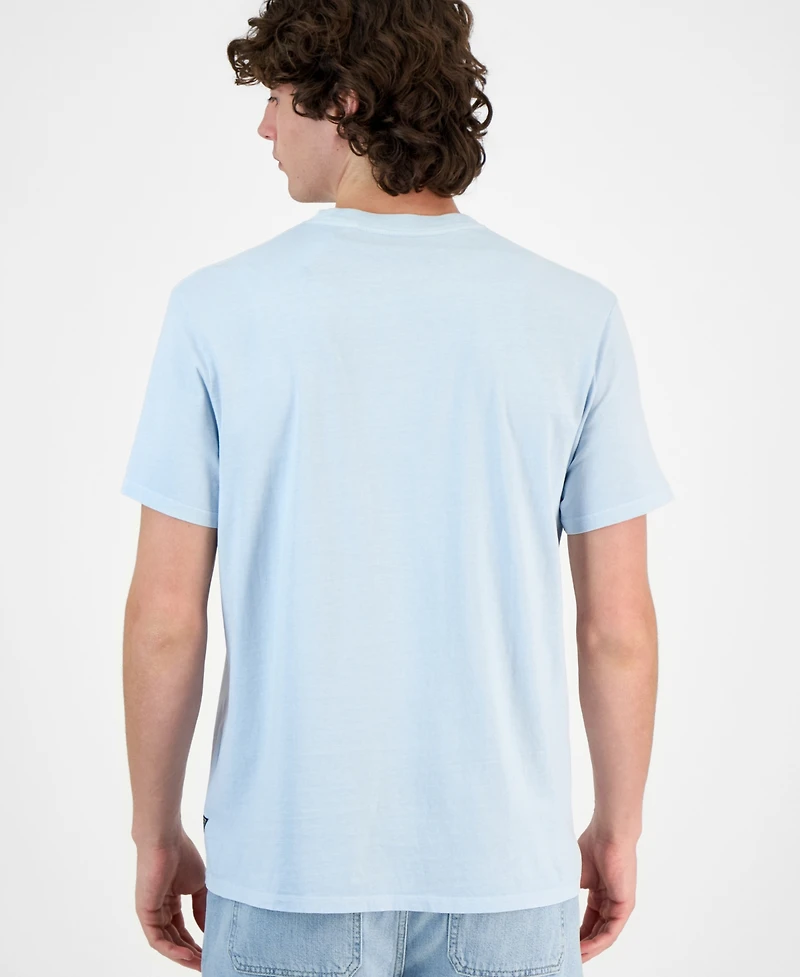 Guess Men's Coastal City Cotton Graphic Crewneck T-Shirt