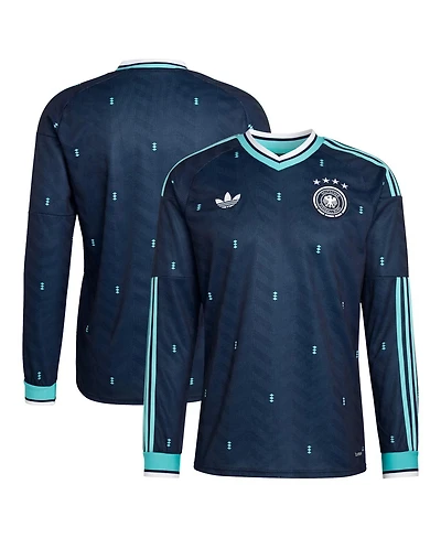 Adidas Men's Navy Germany National Team Fifa X World Cup 2026 Away Replica Long Sleeve Jersey
