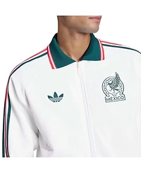Adidas Men's White Mexico National Team 2026 World Cup Anthem Full-Zip Jacket