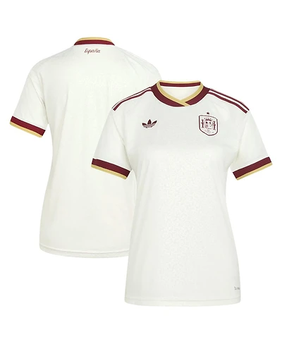 Adidas Women's White Spain National Team Fifa X World Cup 2026 Away Replica Jersey