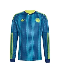 Adidas Men's Turquoise Colombia National Team Fifa X World Cup 2026 Away Replica Long Sleeve Jersey