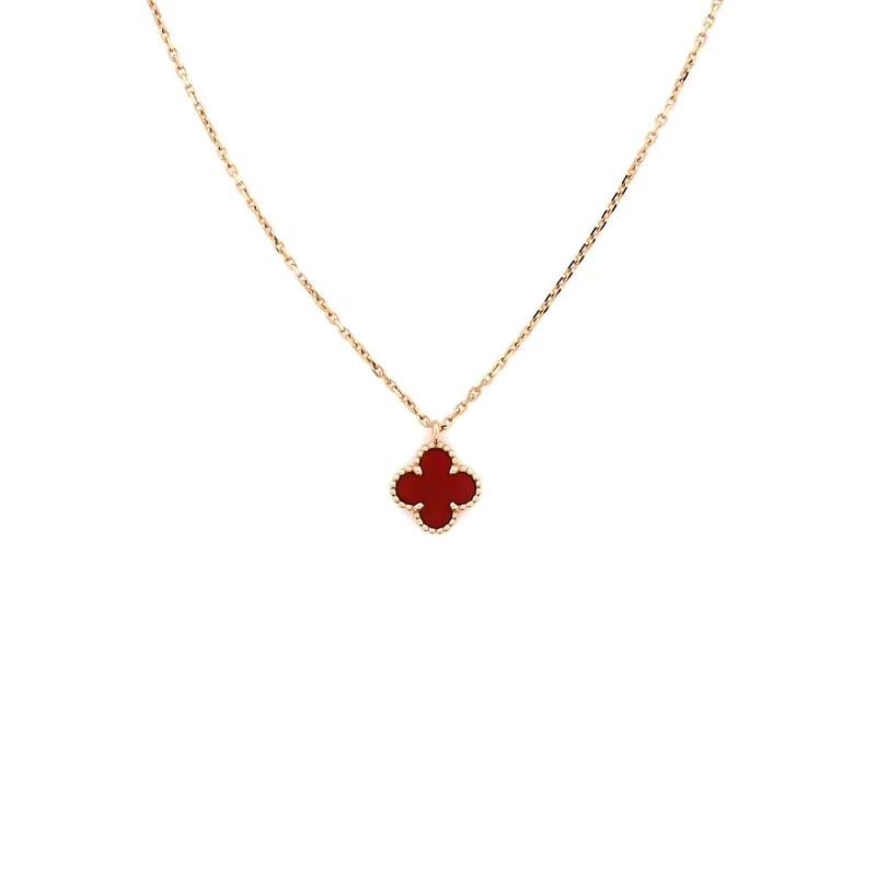 Pre-Owned Van Cleef & Arpels Sweet Alhambra Pendant Necklace