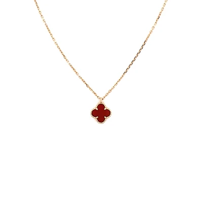 Pre-Owned Van Cleef & Arpels Sweet Alhambra Pendant Necklace