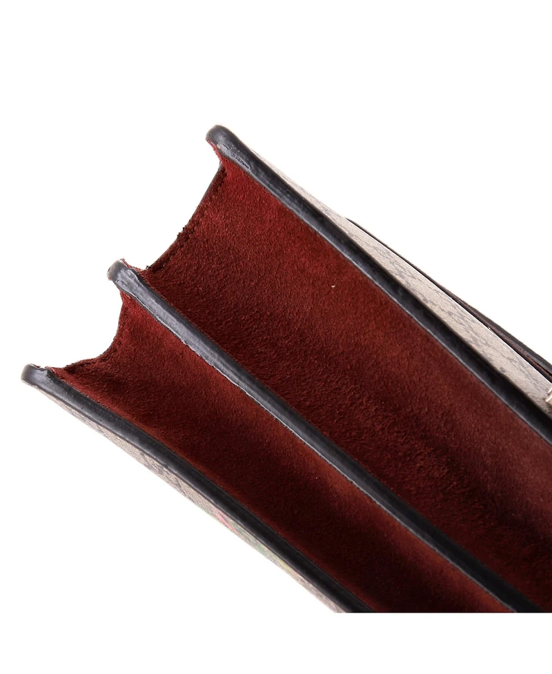 Pre-Owned Gucci Small Dionysus Bag Blooms Print Gg Coated Canvas