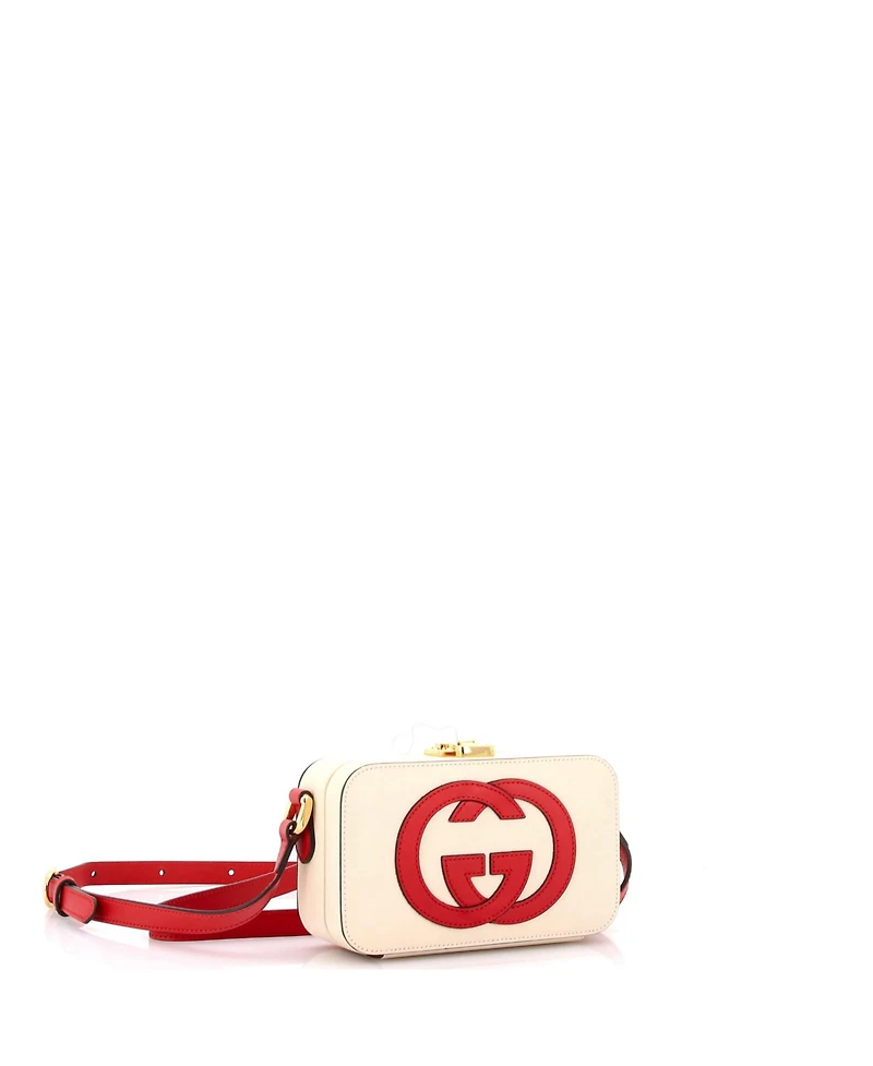 Pre-Owned Gucci Interlocking G Camera Bag Leather