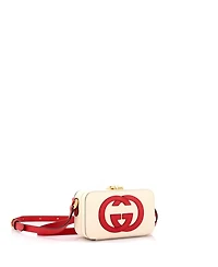 Pre-Owned Gucci Interlocking G Camera Bag Leather