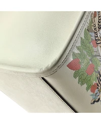 Pre-Owned Gucci Medium Gucci Tiger Convertible Open Tote Printed Leather