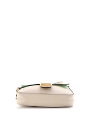 Pre-Owned Fendi Medium Selleria Baguette Nm Bag Leather