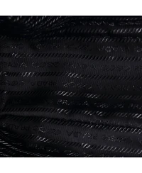 Pre-Owned Prada Small Logo Convertible Open Tote Leather