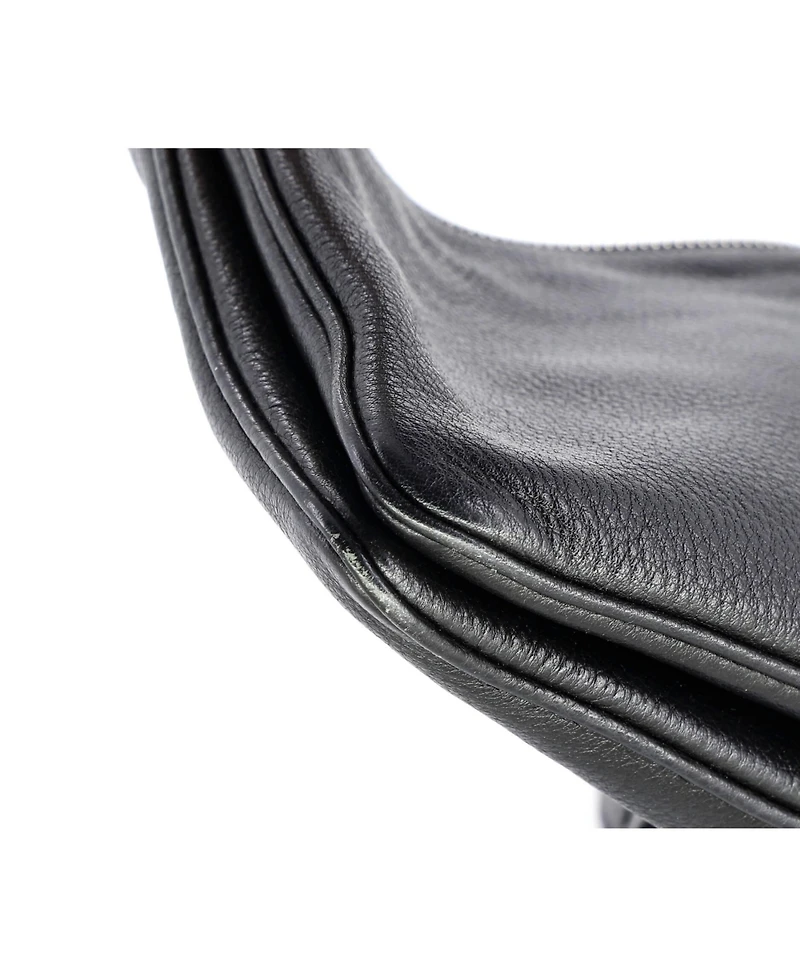 Pre-Owned Prada Small Double Zip Crossbody Bag Vitello Daino