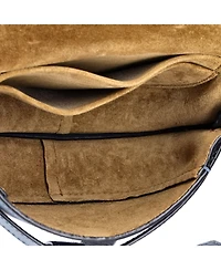 Pre-Owned Loewe Mini Gate Shoulder Bag Leather