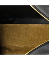 Pre-Owned Loewe 28 Amazona Bag Leather and Jacquard Canvas