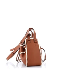 Pre-Owned Loewe Small Hammock Bag Leather with Crochet Detail