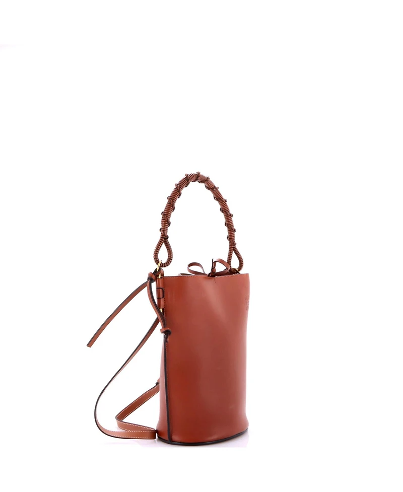 Pre-Owned Loewe Medium Gate Top Handle Bucket Bag Leather