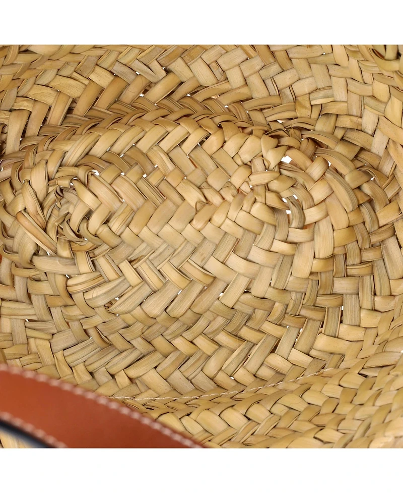 Pre-Owned Loewe Small Basket Tote Raffia