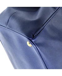 Pre-Owned Prada Large Double Zip Lux Tote Saffiano Leather