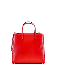 Pre-Owned Prada Medium Slim Convertible Tote Vernice Saffiano Leather