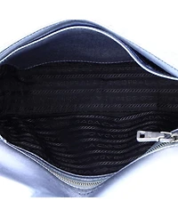 Pre-Owned Prada Medium Chain Flap Shoulder Bag Diagramme Quilted Leather