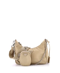 Pre-Owned Prada Small Re-Edition 2005 Shoulder Bag Tessuto