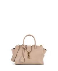 Pre-Owned Saint Laurent Small Monogram Cabas Downtown Leather