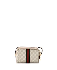 Pre-Owned Gucci Mini Ophidia Shoulder Bag Gg Coated Canvas
