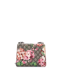 Pre-Owned Gucci Mini Dionysus Bag Blooms Print Gg Coated Canvas