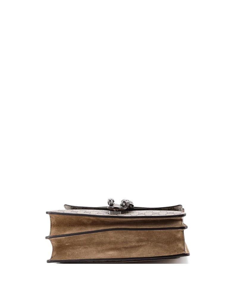 Pre-Owned Gucci Medium Dionysus Bag Gg Coated Canvas