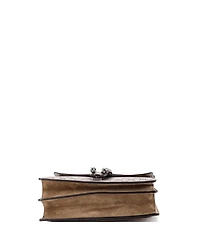 Pre-Owned Gucci Medium Dionysus Bag Gg Coated Canvas