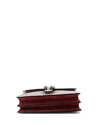 Pre-Owned Gucci Medium Dionysus Bag Blooms Print Gg Coated Canvas