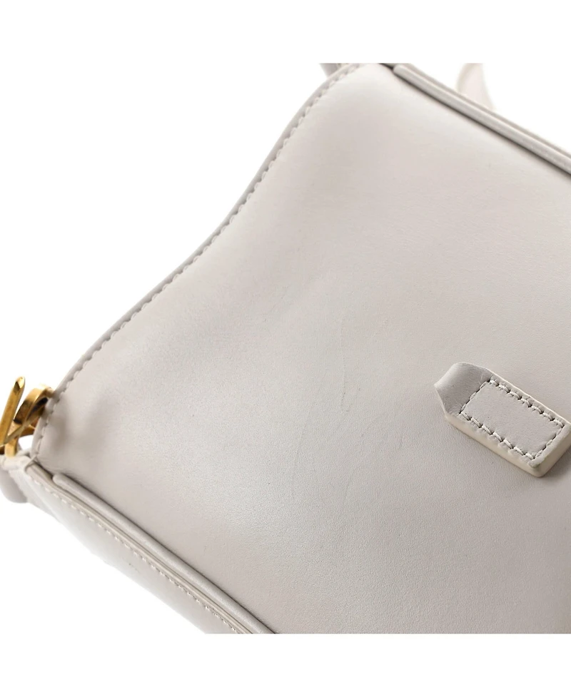 Pre-Owned Saint Laurent Mini Le 5 a 7 Vertical Shoulder Bag Leather