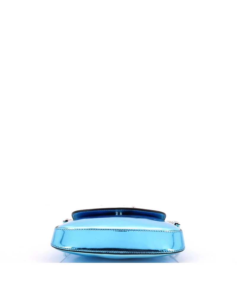 Pre-Owned Prada Mini Cleo Flap Shoulder Bag Spazzolato Leather